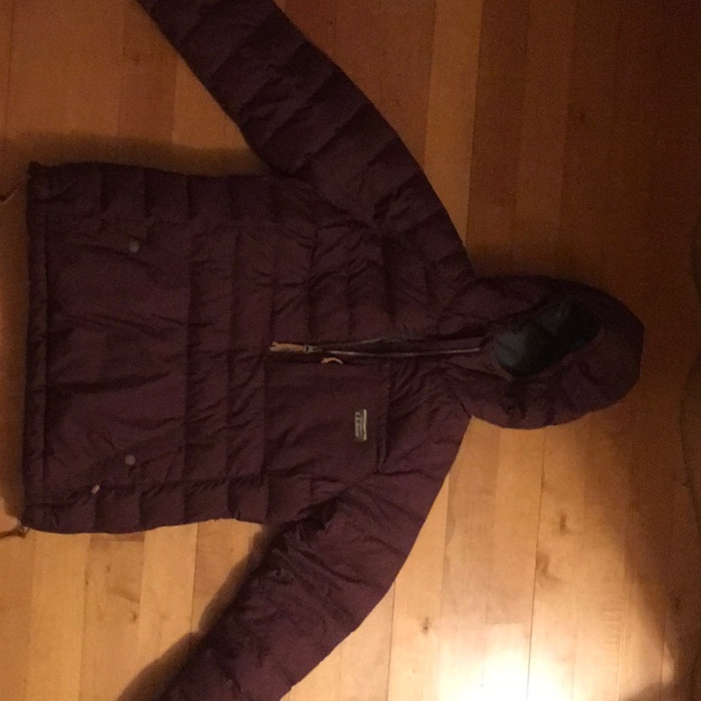 Quarter zip puffer